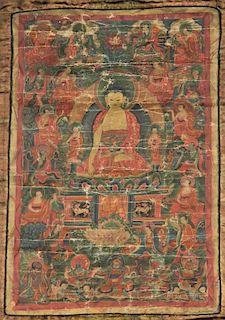 17/18th c. Tibetan Thangka