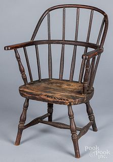 Child's Windsor armchair, late 19th c.