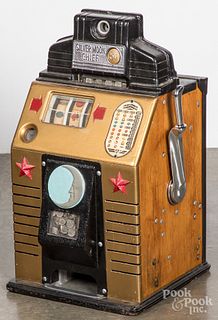 Jennings Silver Moon Chief 5-cent slot machine
