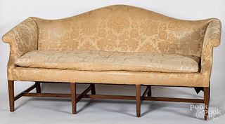 George III mahogany sofa, ca. 1790
