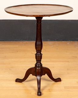 Queen Anne mahogany candlestand, ca. 1765