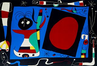  Derriere Le Miroir. 10 Ans d'Édition. 1946-1956. Mit je 1 doppelblattgr. Farblithogr. von Miró und Chagall, je 1 Rad. von Giacometti und Miró, 1 Lit