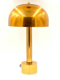 Laurel Lamp Company Copper Tone Mushroom Lamp
