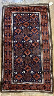 Baluchi Carpet, 6'4" x 3'5"