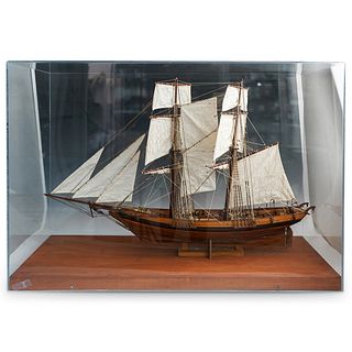 French Ship "Ouragan" Model