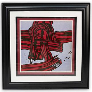 Roy Lichtenstein (1923-1997) "Brushstrokes" Lithograph