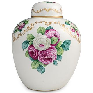 Large Rosenthal Porcelain Floral Urn