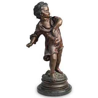 Figural Bronze Sculpture