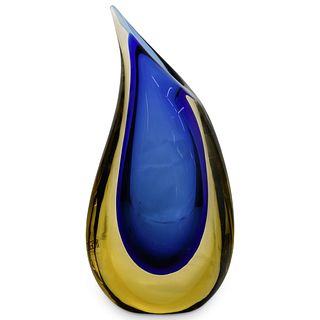 Luigi Onesto Murano Glass Vase