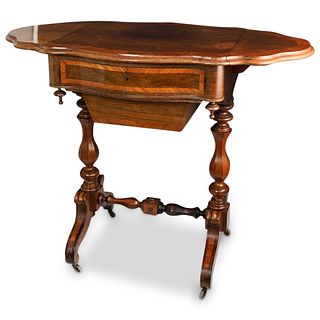 Victorian Wooden Work Table