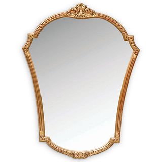 Venetian Gilt Wood Frame Beveled Mirror