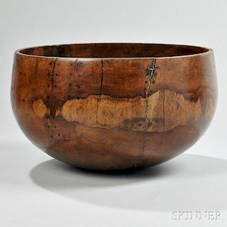 Hawaiian Carved Wood Bowl, 'umeke La'au puahala