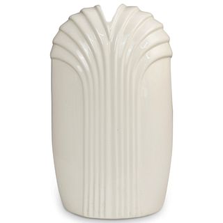 Large Art Deco Glazed Ceramic Vase