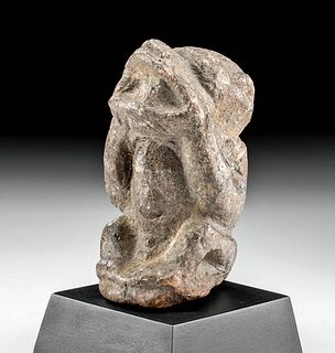 14th C. African Kissi Stone Zoomorphic Figure
