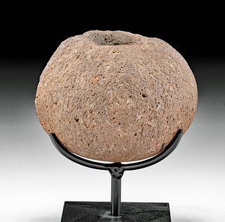 16th C. Pre-Contact Hawaiian Limestone Bait Mortar