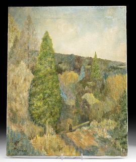 20th C. Fairfield Gordon Coogan Landscape Painting