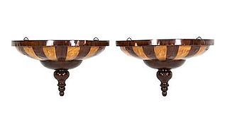A Pair of Regency Wall Brackets, EARLY 19TH CENTURY, Height 13 inches.