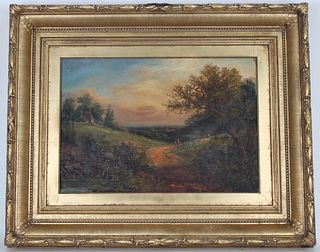 19th C. Continental Scool Landscape Painting