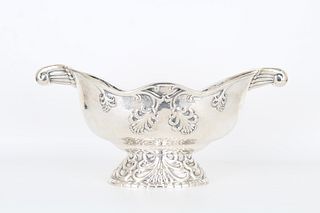 Danish Sterling Silver Centerpiece, Signed