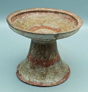 Carchi Pedestal Dish - Ecuador, 750 - 1200 AD