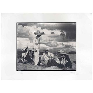 GABRIEL FIGUEROA, Enemigos, 1933, de la carpeta Nueve Fotoserigrafías, Firmada y fechada 90, Fotoserigrafía 218/300, 40 x 50 cm | GABRIEL FIGUEROA, En