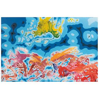 ROSENDO CASASOLA  y LUIS FELIPE RICO, Pipemundi, Sin firma Óleo sobre tela, 90 x 60 cm | ROSENDO CASASOLA & LUIS FELIPE RICO, Pipemundi, Unsigned, Oil