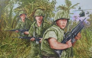 Paul & Chris Calle "Vietnam War" Original