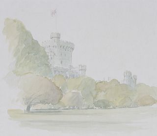 Sir Hugh Casson (1910 - 1999) "Windsor Castle" W/C