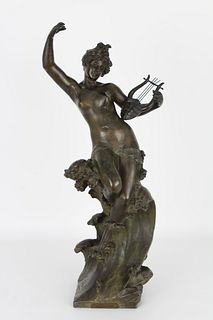 Gustavo Obiols Delgado(1858-1910) Exhibited Bronze