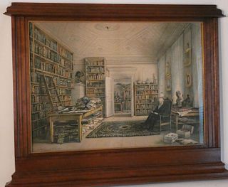 H. HILDEBRANDT 1856 LITHOGRAPH