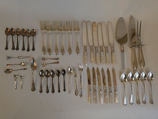 ASSORTED LOT STERLING SILVER FLATWARE