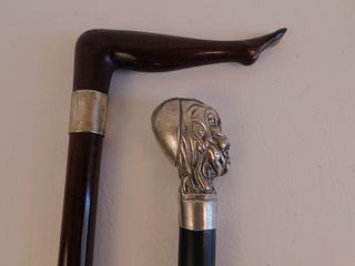 LADY'S LEG & EROTIC BUST CANES