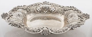 Tiffany & Co. Repousse Silver Centerpiece Bowl