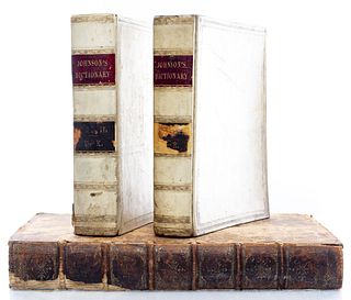 18th Century Assorted English Dictionaries, 3