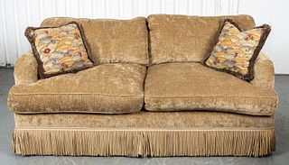 Modern Upholstered Overstuffed Sofa