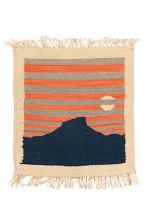 Santana Salazar, New Mexico Pictorial Landscape Weaving