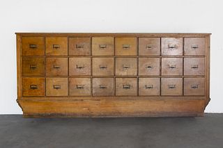 American, Multi-Drawer Mercantile Cabinet, Early 20th Century