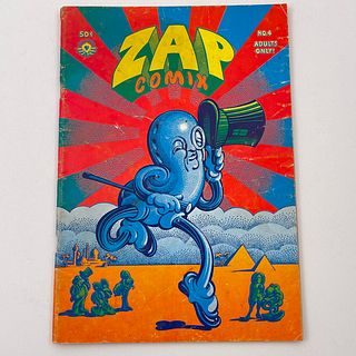 3 Vintage Zap Comics No.s 3 and 4