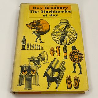 Signed Ray Bradbury The Machineries of Joy Book