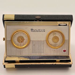 3 Vintage Trans Ette Micro M8P Bulova Transistor Radios