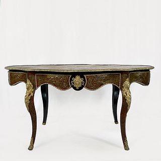 Louis XIV Style Boulle Work Center Table