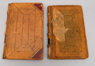 2 Ledger Books With Drawings of Ku Klux Klan Etc.