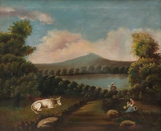 English School, Early Landscape Painting