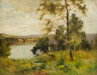 Ernest Parton, River Landscape