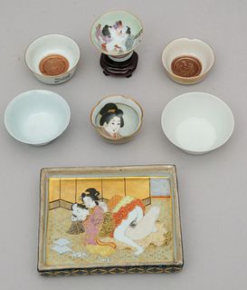Lot of Chinese Erotic Porcelain