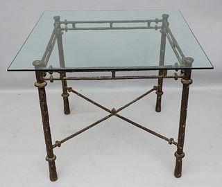 Iron Table Manner of Diego Giacometti