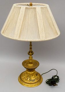 Empire Style Dore Bronze Desk Lamp