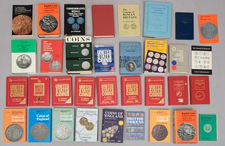 Large Lot of Coin Collector Books
