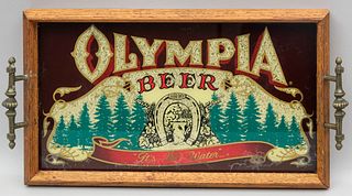 Olympia Beer Advertising Tray