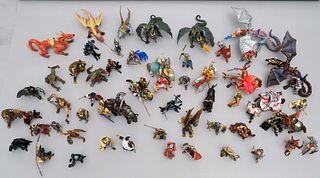 Huge Group of Papo and Schleich Toys